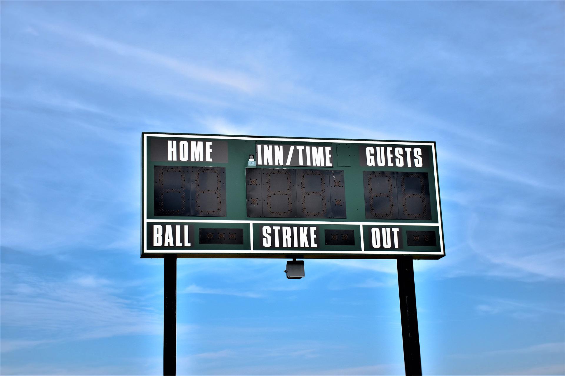 Install scoreboards for your football field or basketball court