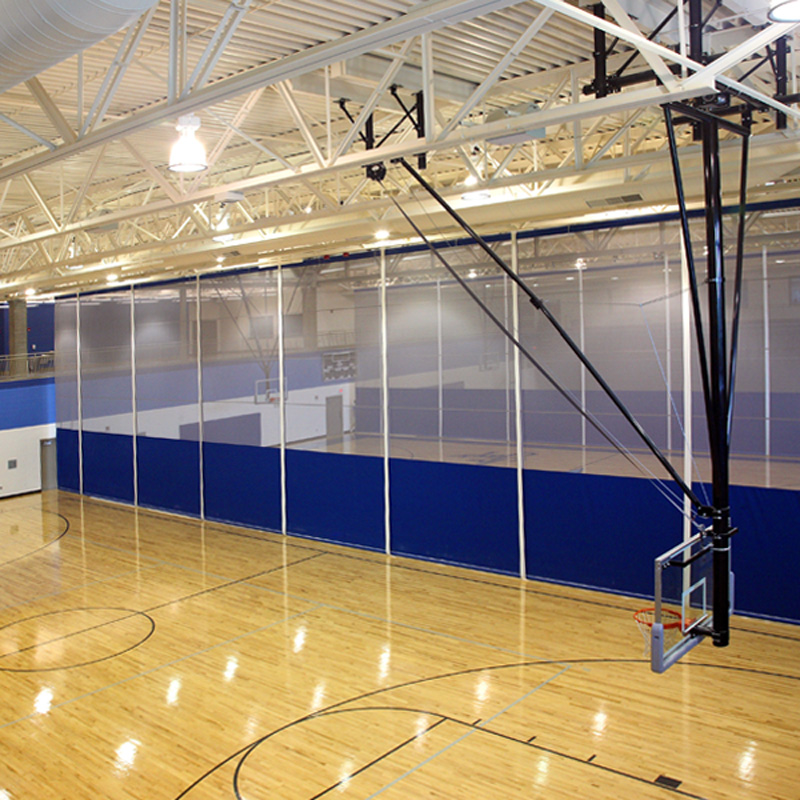 Top-Roll Gym Divider Curtains
