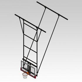 Stationary Basketball Backstops